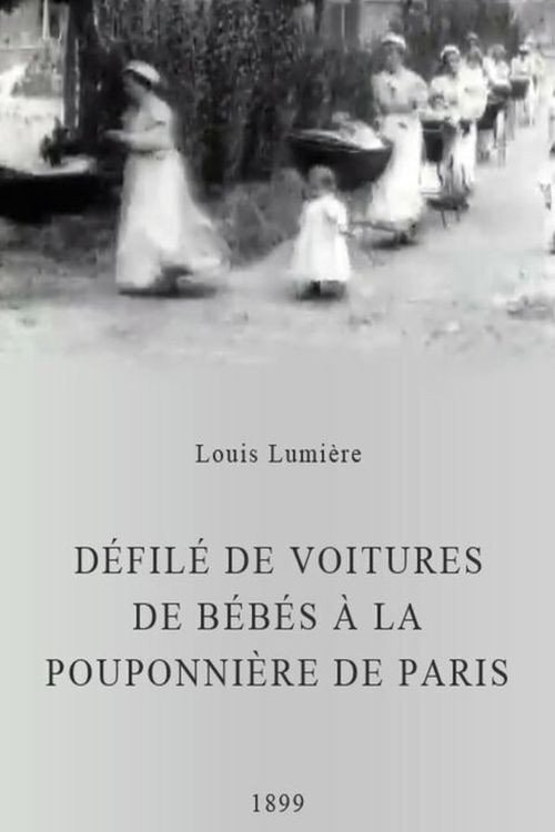 Procession of Baby Carriages at a Paris Nursery