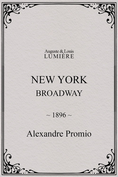 New York, Broadway