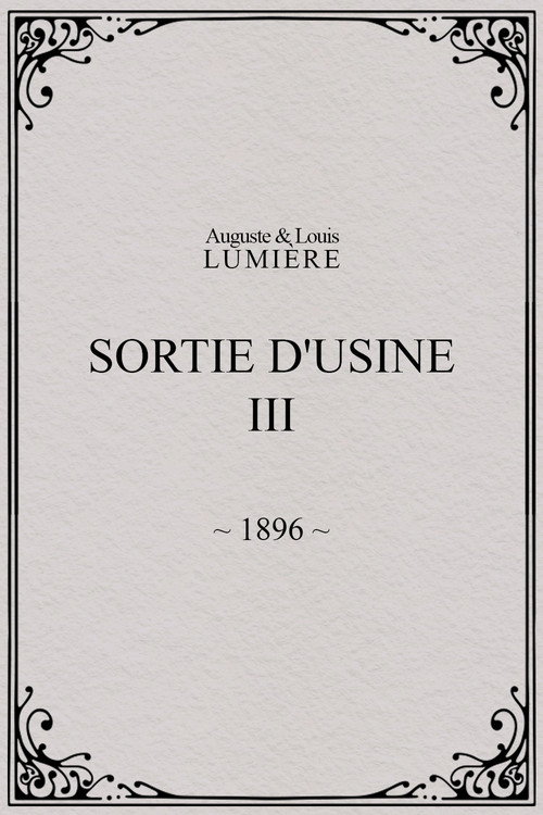 Sortie d'usine, [III]
