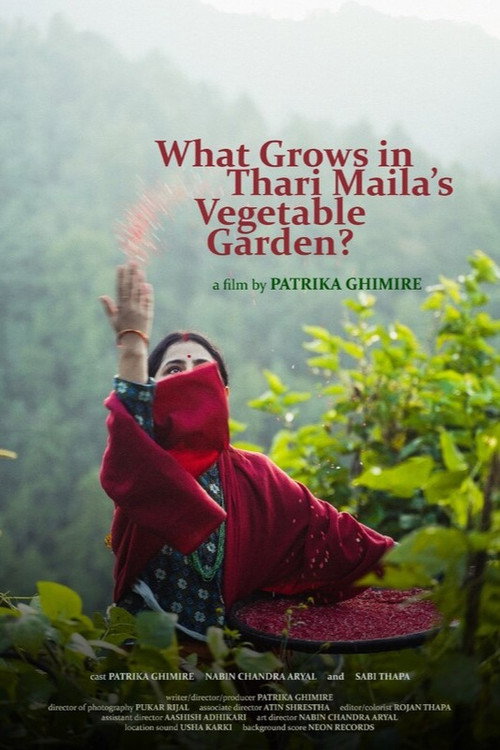 What grows in Thari Maila’s vegetable garden?