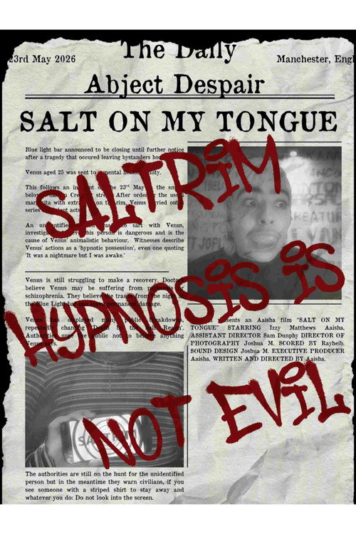 Salt On My Tongue