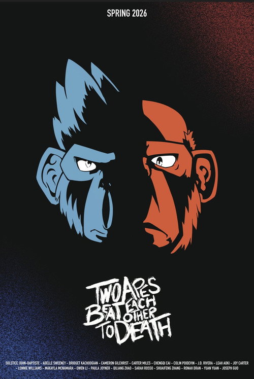 Two Apes Beat Each Other to Death