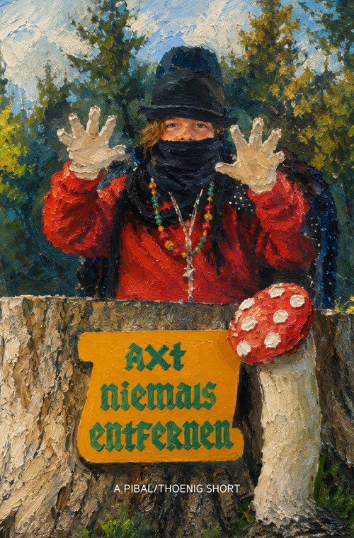 Axt niemals entfernen
